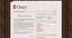 Desktop Screenshot of oney.pl