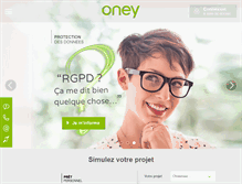 Tablet Screenshot of oney.fr